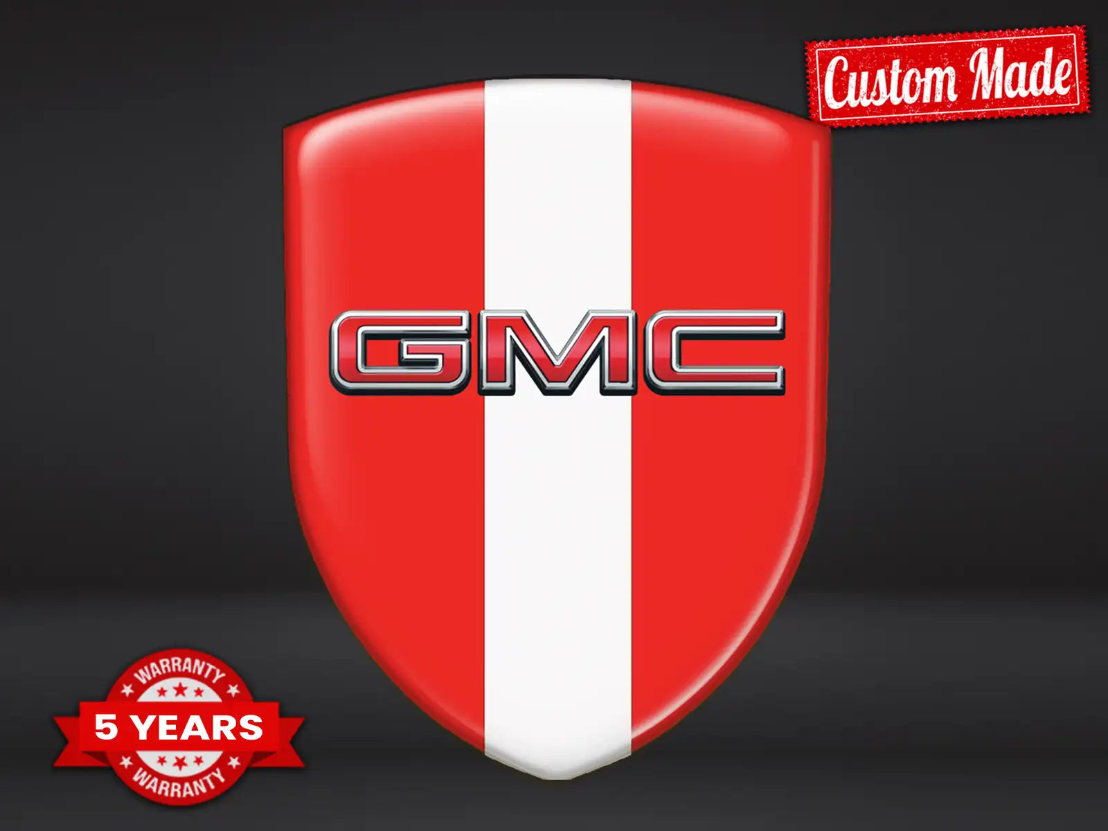 GMC Windschutzbanner Hochwertig Modern Anpassbar
